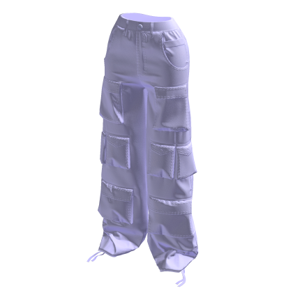 Pastel Purple Cargo Pants thumbnail