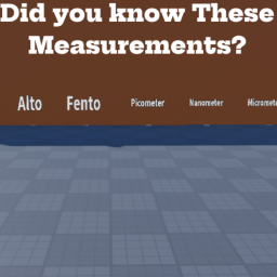 Roblox Measurements|comapred to irl,fictional,stud