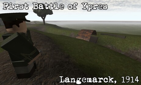 First Battle of Ypres, Langemarck Sector 1914