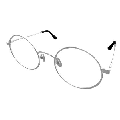 Silver Round Vintage Glasses