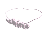 shin pink necklace 1.0