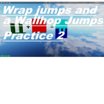 wrap jumps and a wall hop jumps practice 2 inch