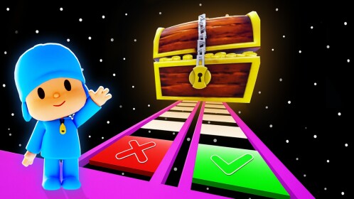 🧢 Pocoyo Glass Bridge