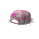 Pink Cow Backwards Spike Flatbrim Baseball Hat