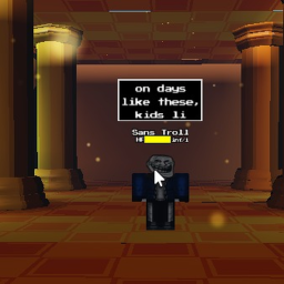 Troll sans boss fight