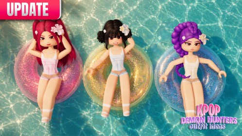 [UPD 🏖️] Roupas e RP de Caçadores de Demônios Kpop 
