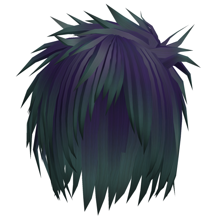 Purple Gyaruo J-rock Visual Kei Messy Hair 73.