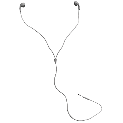 Gray Earbuds