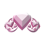 Pink Tiara of Hearts