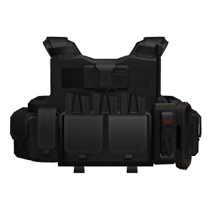 Military Black Vest