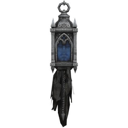 Silver Blue Halloween Lantern (Right) Roblox item
