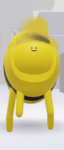The bees in yellow