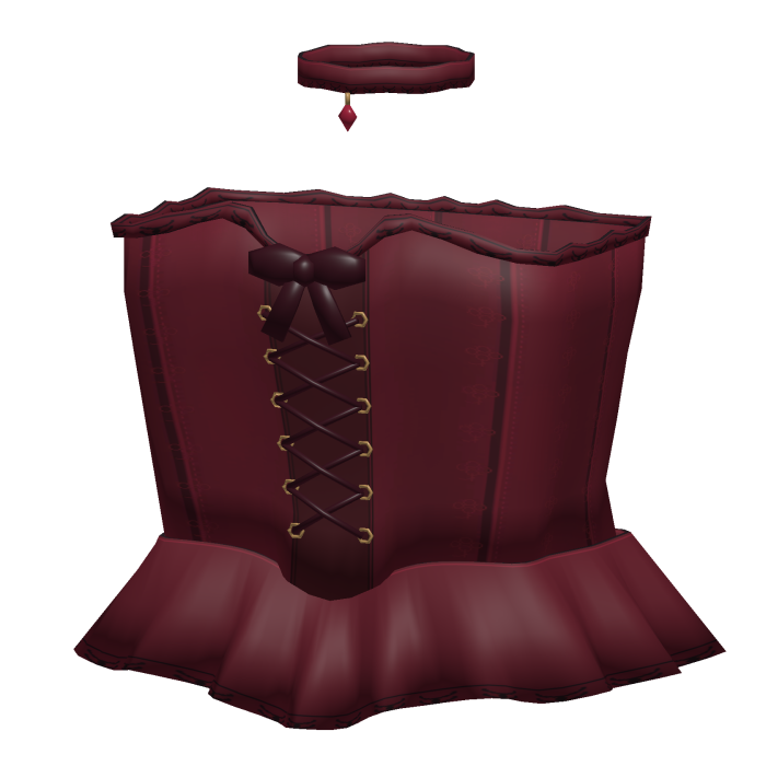pretty bordeaux red princess dress