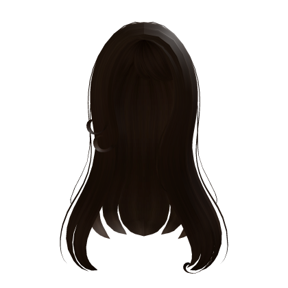 Long Soft Siren Waves Hair Chocolate Brown Y2K  Roblox item