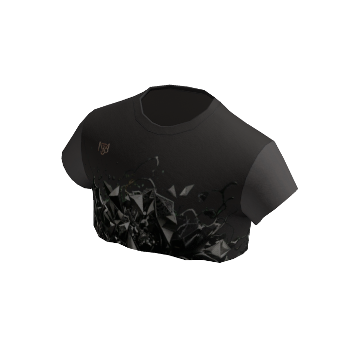 Crop top Black diamond mthreesix