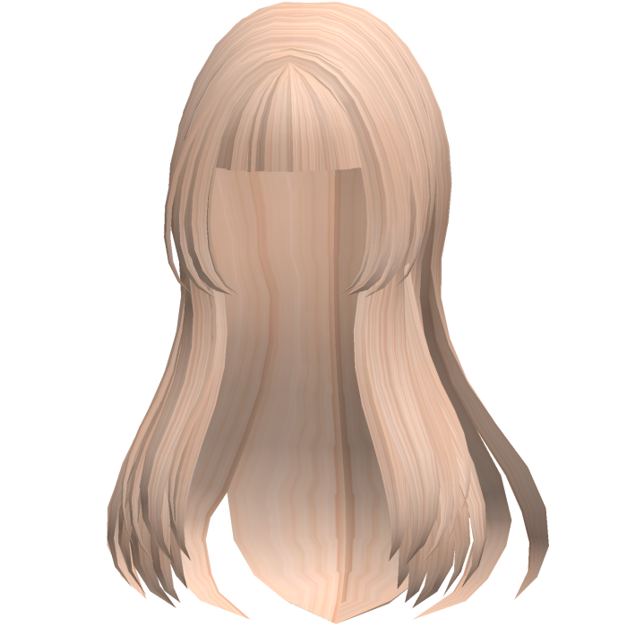 layered y2k hime hair ∙ blonde