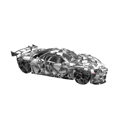 Sports car with aerodynamic design