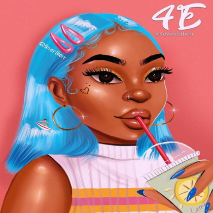 Melanin Painting Roblox decal