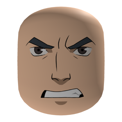 Angered Animated Superhero Mark Face (Invincible)