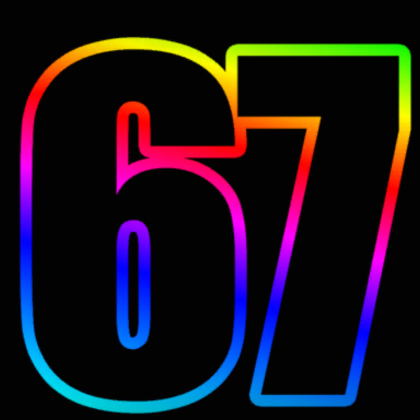 cartoony rainbow 67