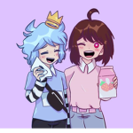 Crown with a K