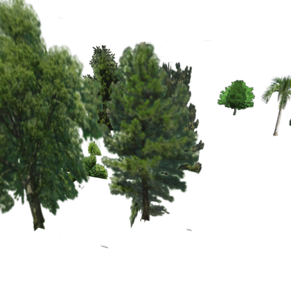 MASSIVE Realistic Decal Trees Pack