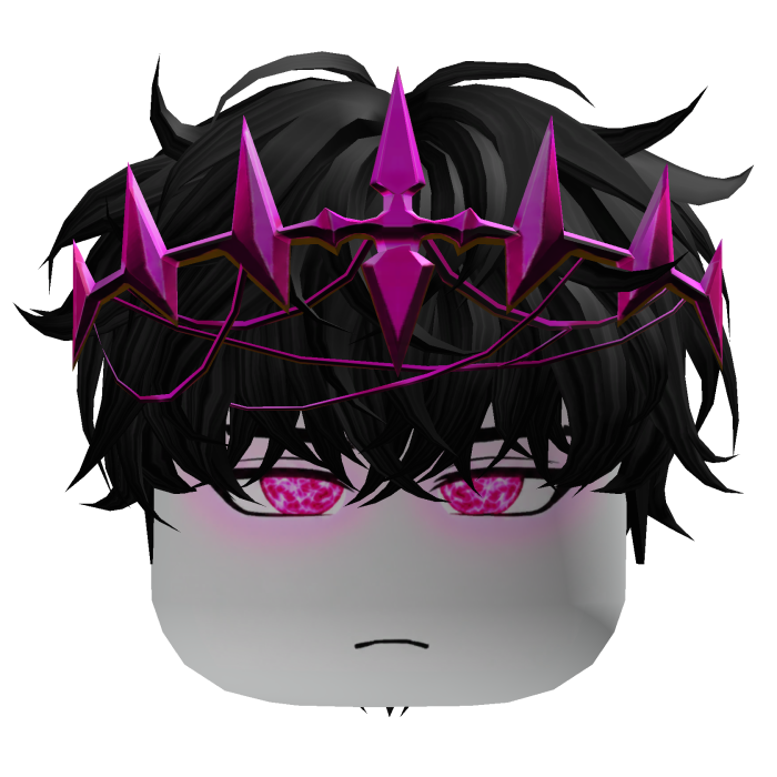 Celestial Prince Dark & Pink Hair