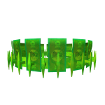 Emerald Money Crown
