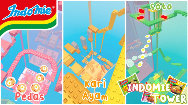 [NewJeans🐰] Indomie Tower 🍝 screenshot 4