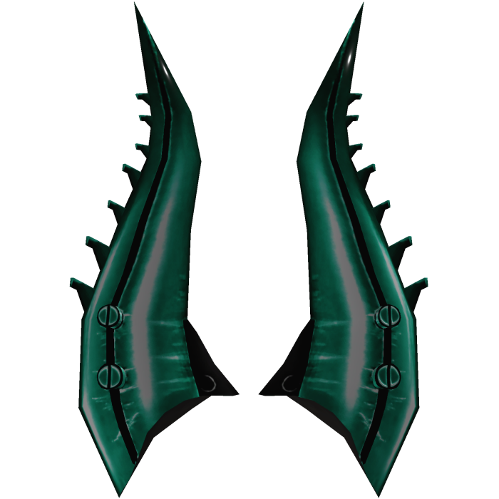 Korblox Teal Horns of Pwnage Recolor (Addon)