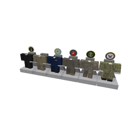 🎉 US|Military Uniforms Mesh Asset Prop Pack Kit