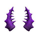 Purple Spiked Horns