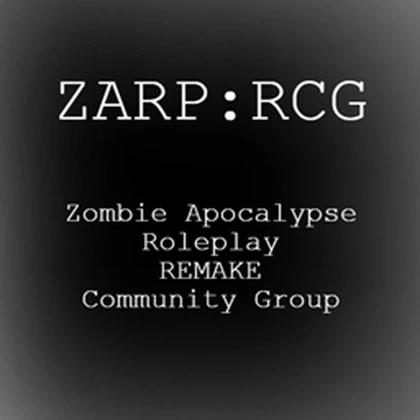 Zombie Apocalypse Roleplay: Remake Community Group Roblox group icon