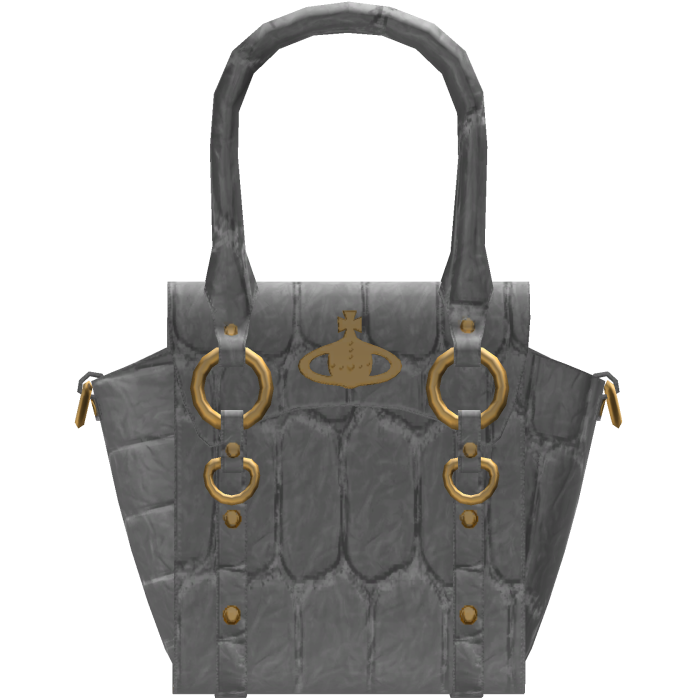 Grey Vivienne Westwood Baddie Purse Bag