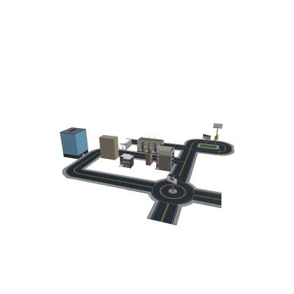 city town