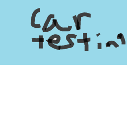 game car testing