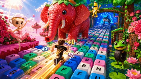+1 Speed Brainrot Keyboard Escape