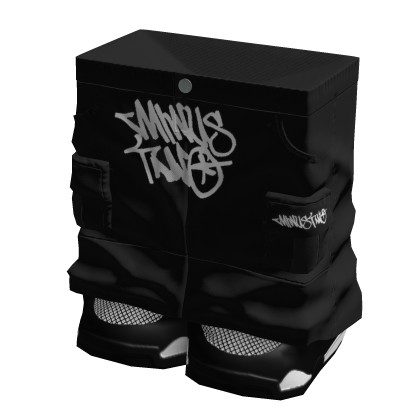 1 0 Blocky Y2K Jeans W Jey 4 s Black Roblox catalog item