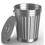 Trash can fans