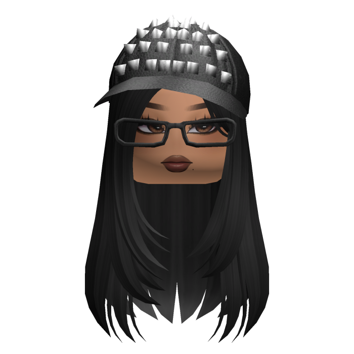 Y2K Cool Girl Layered Hair w/ Studded Cap & Makeup