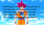 The Super Saiyan God Group