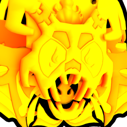 Gold Comet Skull