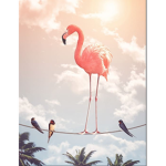 Weird Flamingos