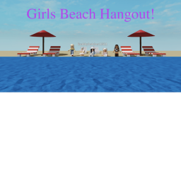 Girls Beach Hangout!