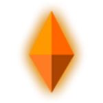 Orange crystal