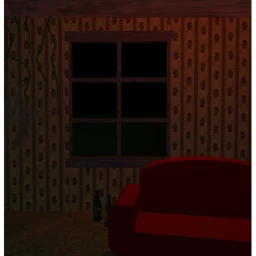 Horror apartment icon