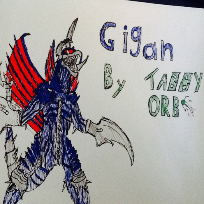 Gigan Drawing Roblox decal