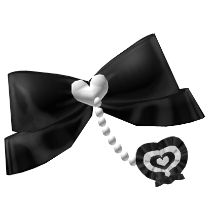 black hime gyaru kawaii bow Roblox item
