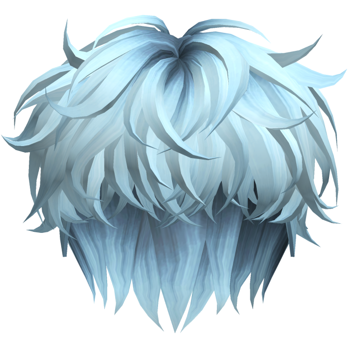 Blue Korean Idol 2 Block Hair