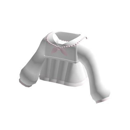 kawaii school uniform sailor dress in white pink thumbnail